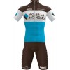 AG2R La Mondiale 2019 Radtrikot kurzarm(langer Reißverschluss)-Radsport-Profi-Team