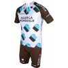 AG2R LA MONDIALE 2015 Kurzarmtrikot(kurzer Reißverschluss) Radsport-Profi-Team