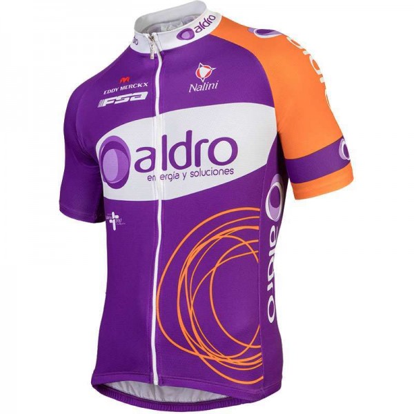 ALDRO CYCLING TEAM 2017 Kurzarmtrikot(langer Reißverschluss) Radsport-Team