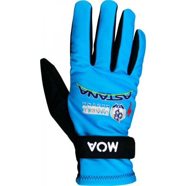 ASTANA 2016 Langfingerhandschuhe/Winterhandschuhe Radsport-Profi-Team