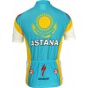 Astana 2010 Kurzarmtrikot mit kurzem Reißverschluss