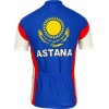 Astana Slowenischer Meister 2010 Radsport-Profi-Team-Kurzarmtrikot mit kurzem Reißverschluss