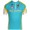 ASTANA 2012 Radsport-Profi-Team-Kurzarmtrikot mit kurzem Reißverschluss