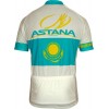 ASTANA kasachischer Meister 2011 Radsport-Profi-Team-Kurzarmtrikot mit kurzem Reißverschluss