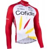 COFIDIS 2021 Radtrikot langarm-Radsport-Profi-Team