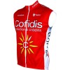 COFIDIS 2015 Wind-Weste Radsport-Profi-Team