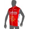 COFIDIS 2015 Wind-Weste Radsport-Profi-Team