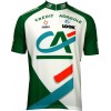 Credit Agricole 2005 Kurzarmtrikot mit kurzem Reißverschluss