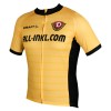 DYNAMO DRESDEN-Heimtrikot-Radtrikot kurzarm gelb/schwarz