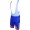 FRANCAISE DES JEUX(FDJ) 2016 Trägerhose blau-B'TWIN Radsport-Profi-Team