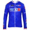 FRANCAISE DES JEUX(FDJ)-TOUR 2013 Radsport-Profi-Team-Langarmtrikot