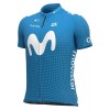 MOVISTAR 2021 Radtrikot kurzarm(langer RV)-ALE Radsport-Profi-Team