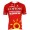 Cofidis 2008 Kurzarmtrikot mit kurzem Reißverschluss