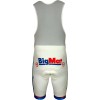 Trägerhose weiß-FRANCAISE DES JEUX(FDJ)-BIG MAT 2012 Radsport-Profi-Team