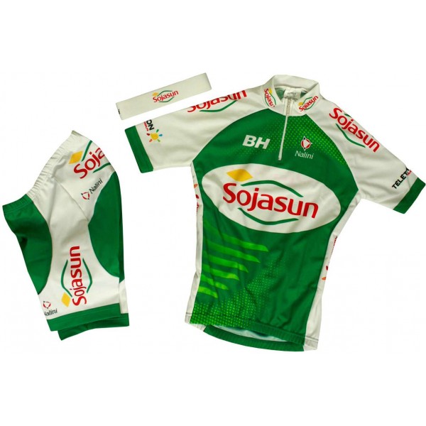 SOJASUN 2013 Radsport-Profi-Team-Kinder-Set(Trikot,Hose,Stirnband)