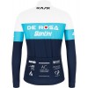 Team De Rosa 2021 Radtrikot langarm-Radsport-Profi-Team