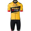 TEAM JUMBO-VISMA 2023 Radtrikot kurzarm-Radsport-Profi-Team