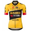 TEAM JUMBO-VISMA 2023 Radtrikot Damen kurzarm-Radsport-Profi-Team