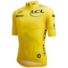 Tour de France 2023 gelbes Trikot(maillot jaune,Gesamtführender) Radtrikot kurzarm