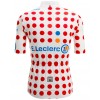 Tour de France 2023 gepunktetes Trikot(maillot pois,Bergtrikot) Radtrikot kurzarm
