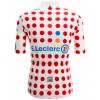 Tour de France 2023 gepunktetes Trikot(maillot pois,Bergtrikot) Radtrikot kurzarm