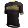 Tour de France 2022 YDOTS Radtrikot kurzarm schwarz/gelb