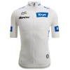 Tour de France 2023 weißes Trikot(maillot blanc,bester Jungprofi) Radtrikot kurzarm