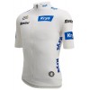 Tour de France 2023 weißes Trikot(maillot blanc,bester Jungprofi) Radtrikot kurzarm