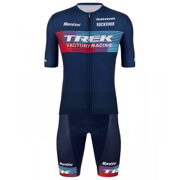 Trek Factory Racing XC 2023 Set(Radtrikot+Trägerhose)-Radsport-Profi-Team