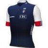 Frankreich 2023 Set(Radtrikot langer RV+Trägerhose)-ALE Radsport-Profi-Team